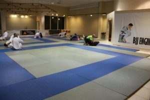 Third Law BJJ & MMA New School Main Training Room. Come check it out at 5707 Shirley Street in Naples, Florida. Call us today for a free orientation class 239-628-3529