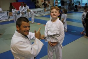 Aside from the fun and the awesome martial arts training our program will teachyour child hwo to be confident, assertive leader with great discipline and respect towards family teachers and others.